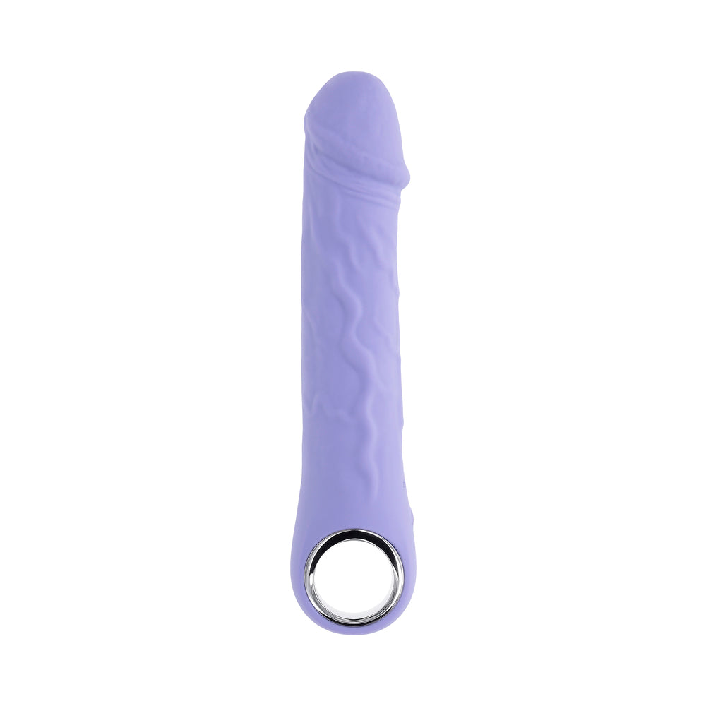 EVOLVED PURPLE FANTASY RECHARGEABLE VIBRATOR SILICONE