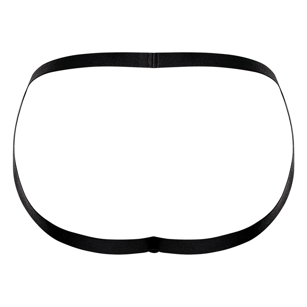 MALE POWER LUCIFER STRAPPY JOCK BLACK S/M