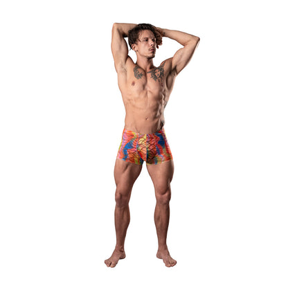 MALE POWER YOUR LACE OR MINE POUCH SHORT MULTICOLOR XL
