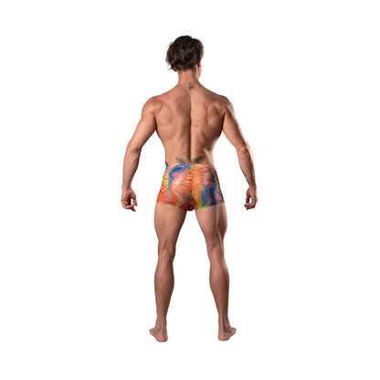 MALE POWER - YOUR LACE OR MINE POUCH SHORT MULTICOLOR XL