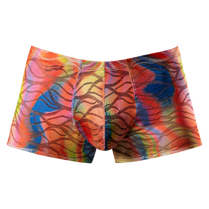 MALE POWER - YOUR LACE OR MINE POUCH SHORT MULTICOLOR XL