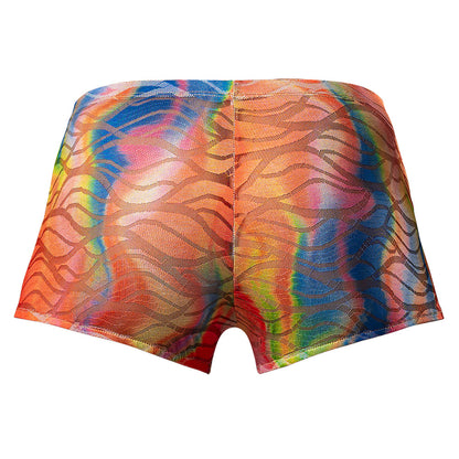 MALE POWER - YOUR LACE OR MINE POUCH SHORT MULTICOLOR XL