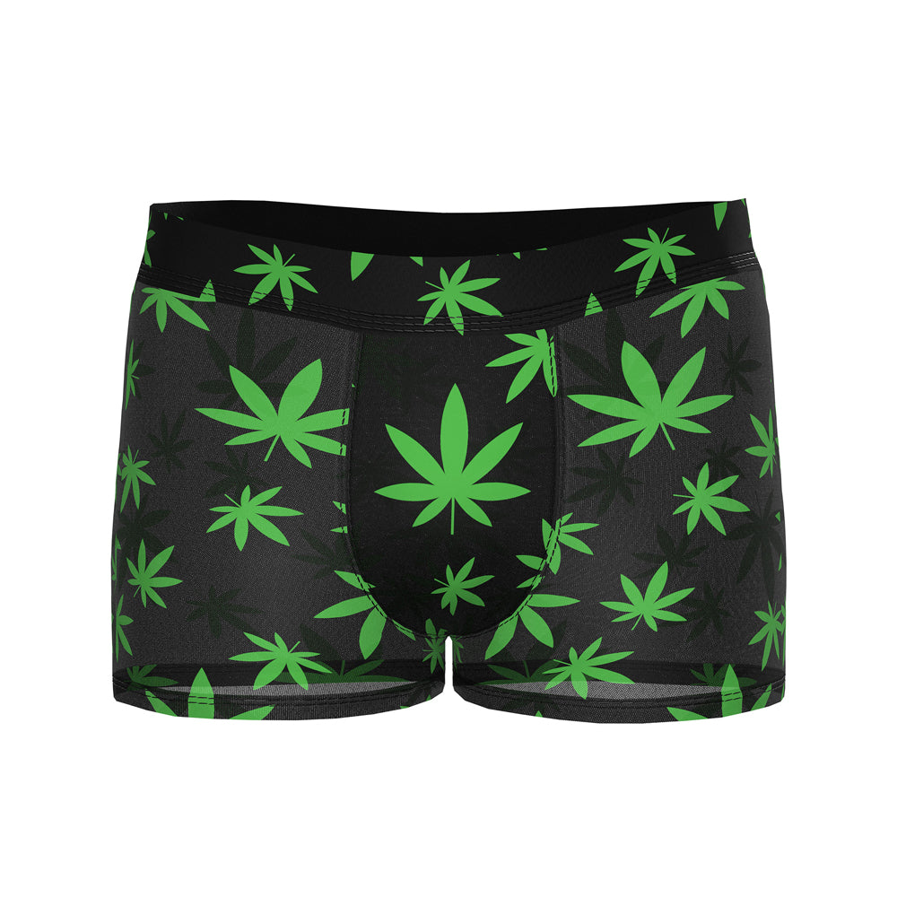 MALE POWER HAZY DAYZ POUCH SHORT POT LEAF L