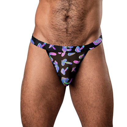 MALE POWER HAZY DAYZ MICRO THONG MUSHROOMS S/M