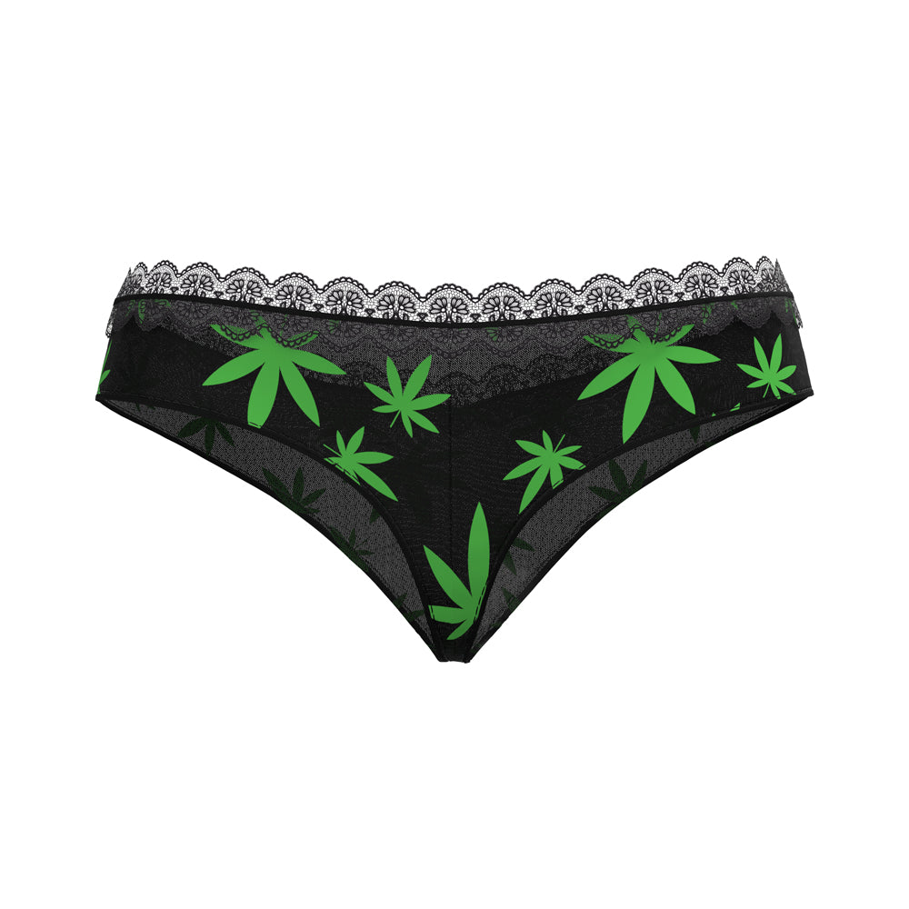 MAGIC SILK HAZY DAYZ BOY SHORT POT LEAF L/XL