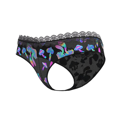 MAGIC SILK HAZY DAYZ BOY SHORT MUSHROOM S/M