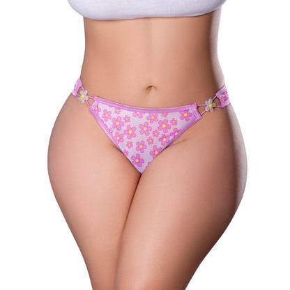 MAGIC SILK DAISY TANGA DAISY PRINT QUEEN SIZE