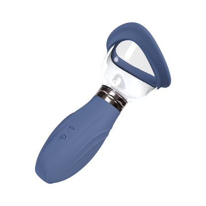 PUMPED DELIGHTFUL AUTOMATIC RECHARGEABLE VULVA & BREAST PUMP BLUE