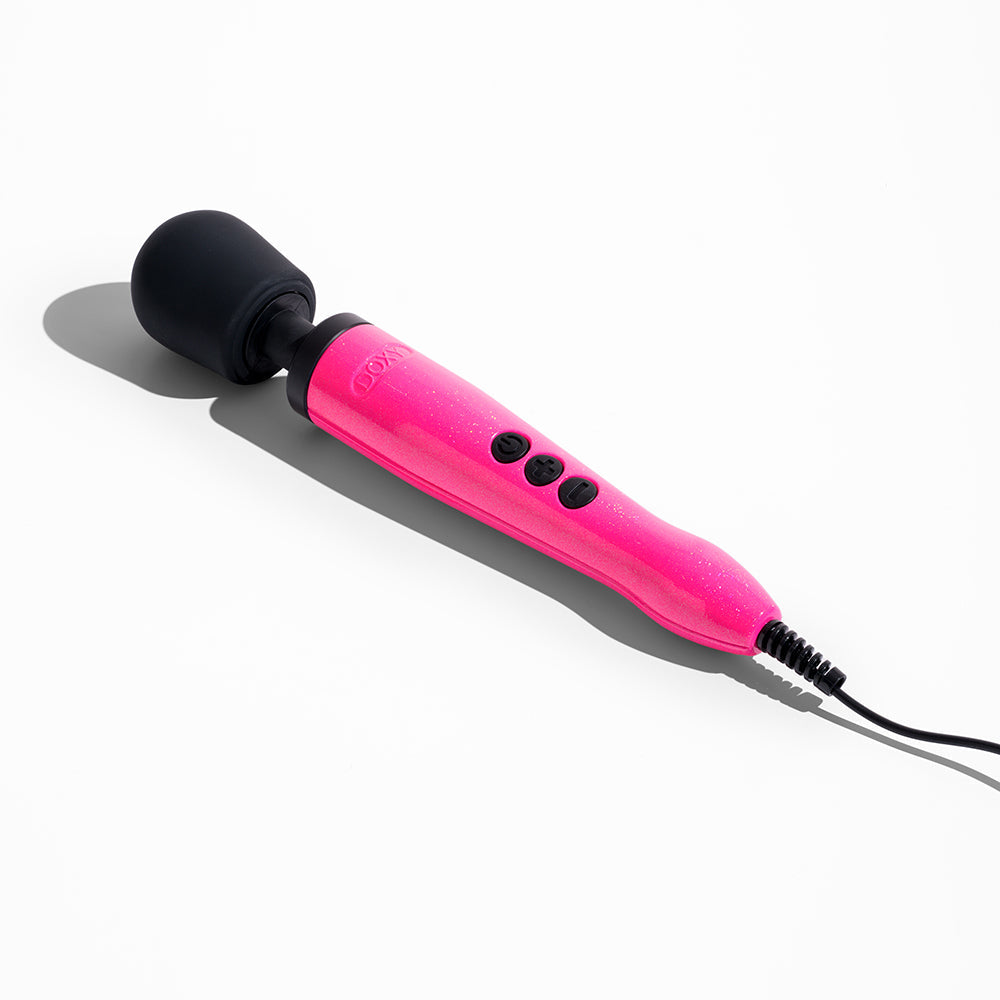 DOXY DIE CAST WAND VIBRATOR HOT PINK