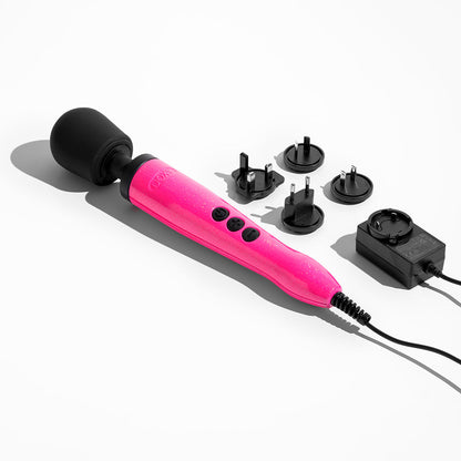 DOXY DIE CAST WAND VIBRATOR HOT PINK