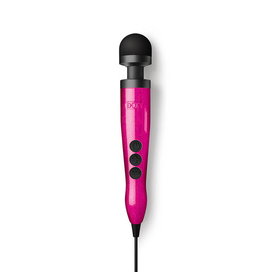 DOXY DIE CAST 3 COMPACT WAND VIBRATOR HOT PINK