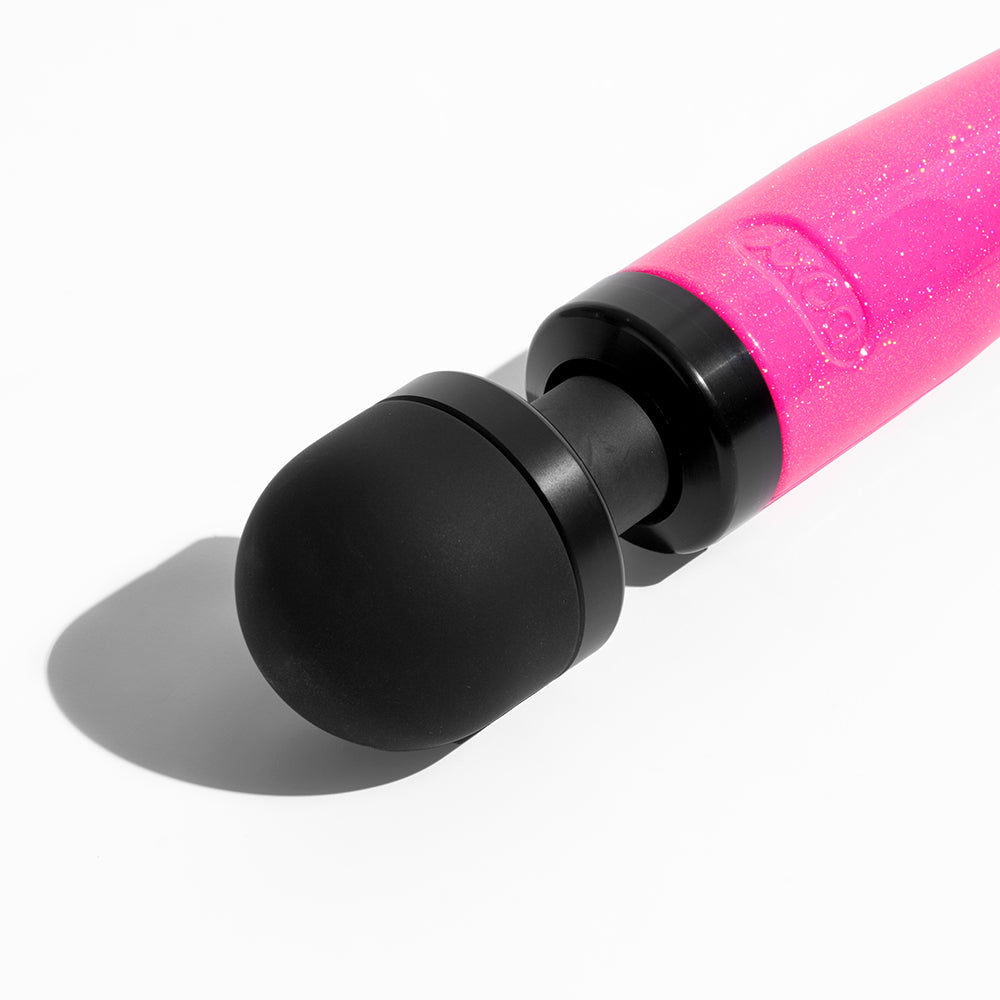DOXY DIE CAST 3 COMPACT WAND VIBRATOR HOT PINK