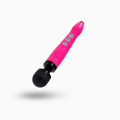 DOXY - DIE CAST 3R RECHARGEABLE COMPACT WAND VIBRATOR HOT PINK