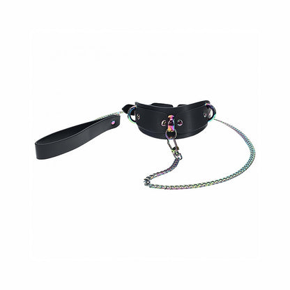 SHOTS - OUCH! INTERNATIONAL VENICE COLLECTION COLLAR WITH LEASH