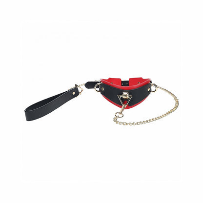 OUCH! INTERNATIONAL MILAN COLLECTION COLLAR WITH LEASH