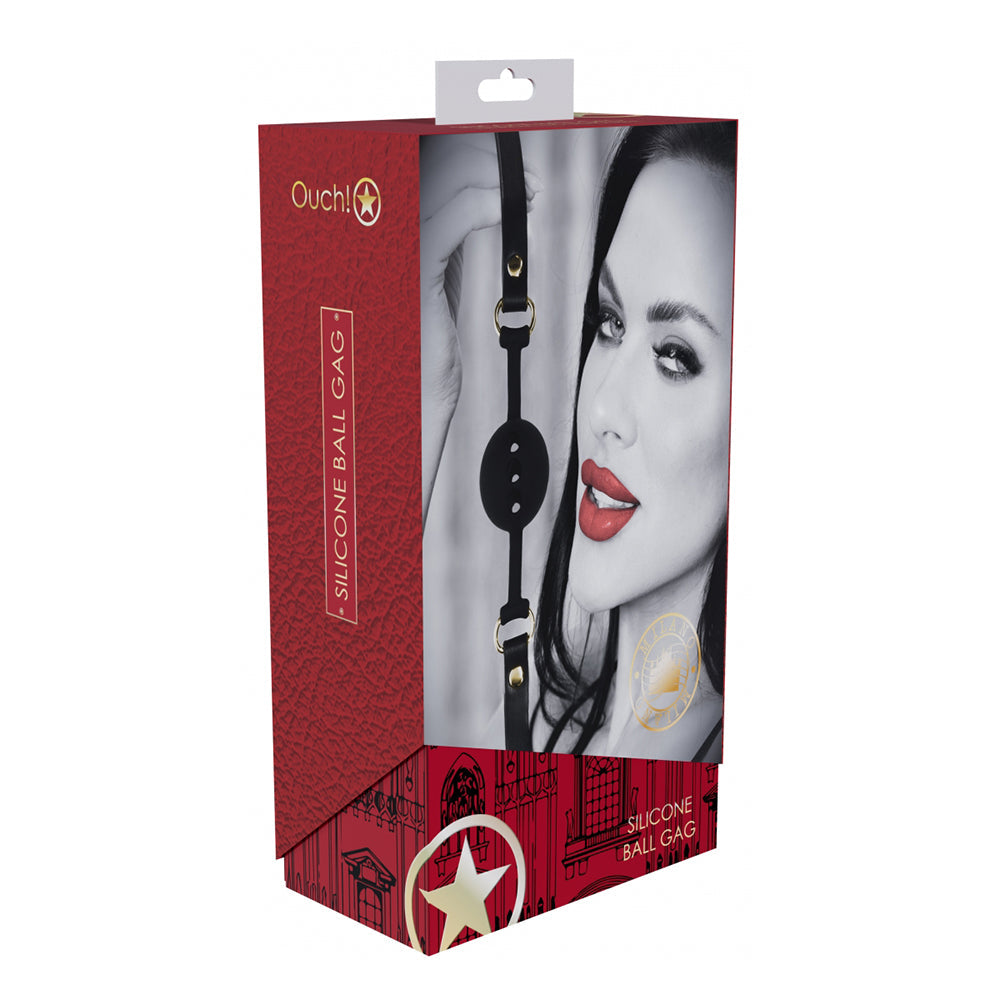 SHOTS - OUCH! INTERNATIONAL MILAN COLLECTION SILICONE BALL GAG