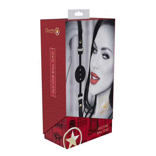 SHOTS - OUCH! INTERNATIONAL MILAN COLLECTION SILICONE BALL GAG