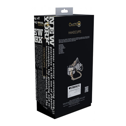 OUCH! INTERNATIONAL NEW YORK COLLECTION HANDCUFFS