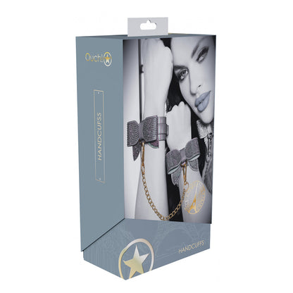 OUCH! INTERNATIONAL PARIS COLLECTION HANDCUFFS BLACK