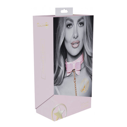 SHOTS - OUCH! INTERNATIONAL PARIS COLLECTION COLLAR WITH LEASH