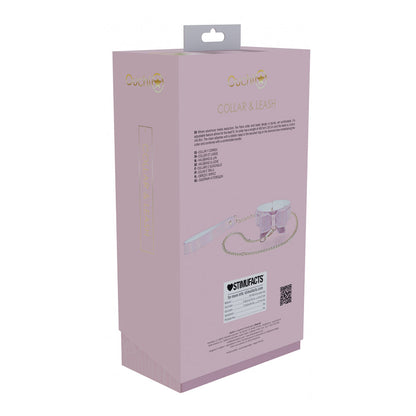 OUCH! INTERNATIONAL PARIS COLLECTION COLLAR WITH LEASH PINK