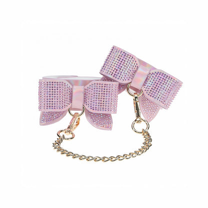 OUCH! INTERNATIONAL PARIS COLLECTION LEG CUFFS PINK