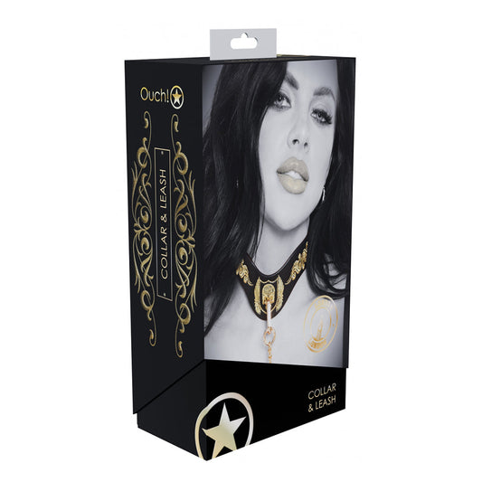 OUCH! INTERNATIONAL LONDON COLLECTION COLLAR WITH LEASH