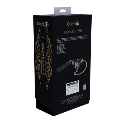 OUCH! INTERNATIONAL LONDON COLLECTION COLLAR WITH LEASH