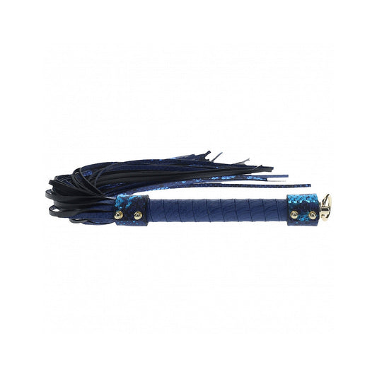 OUCH! INTERNATIONAL FLORENCE COLLECTION FLOGGER BLUE