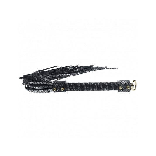 OUCH! INTERNATIONAL FLORENCE COLLECTION FLOGGER BLACK