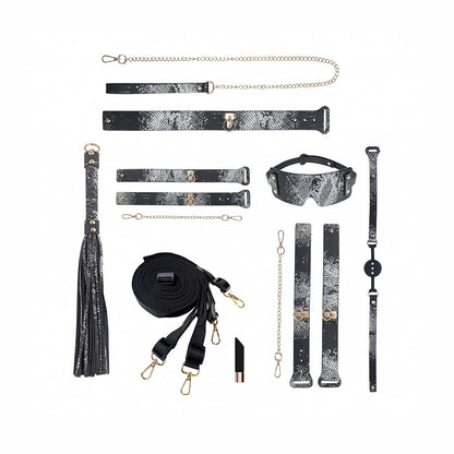 OUCH! INTERNATIONAL FLORENCE COLLECTION KIT WITH BAG BLACK