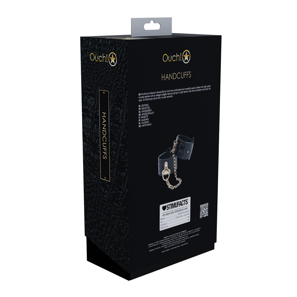 OUCH! INTERNATIONAL ROME COLLECTION HANDCUFFS