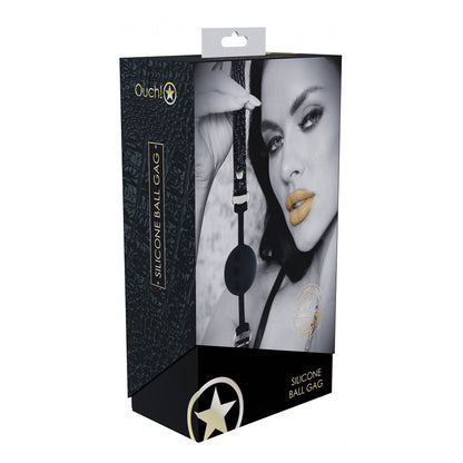 SHOTS - OUCH! INTERNATIONAL ROME COLLECTION SILICONE BALL GAG