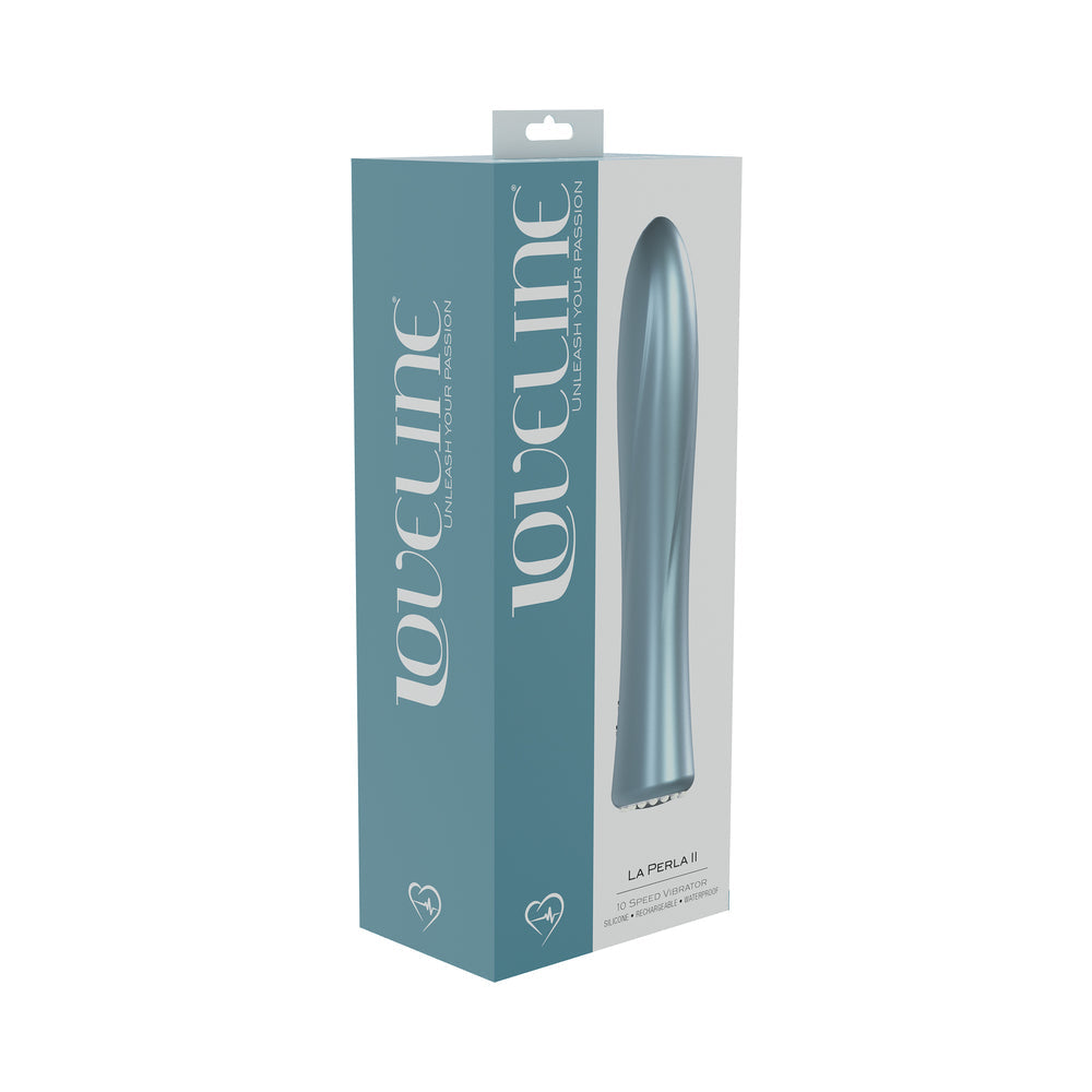 SHOTS - LOVELINE LA PERLA II RECHARGEABLE SILICONE VIBRATOR