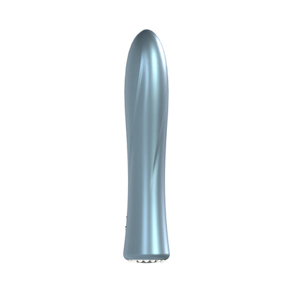 LOVELINE LA PERLA II RECHARGEABLE SILICONE VIBRATOR BLUE