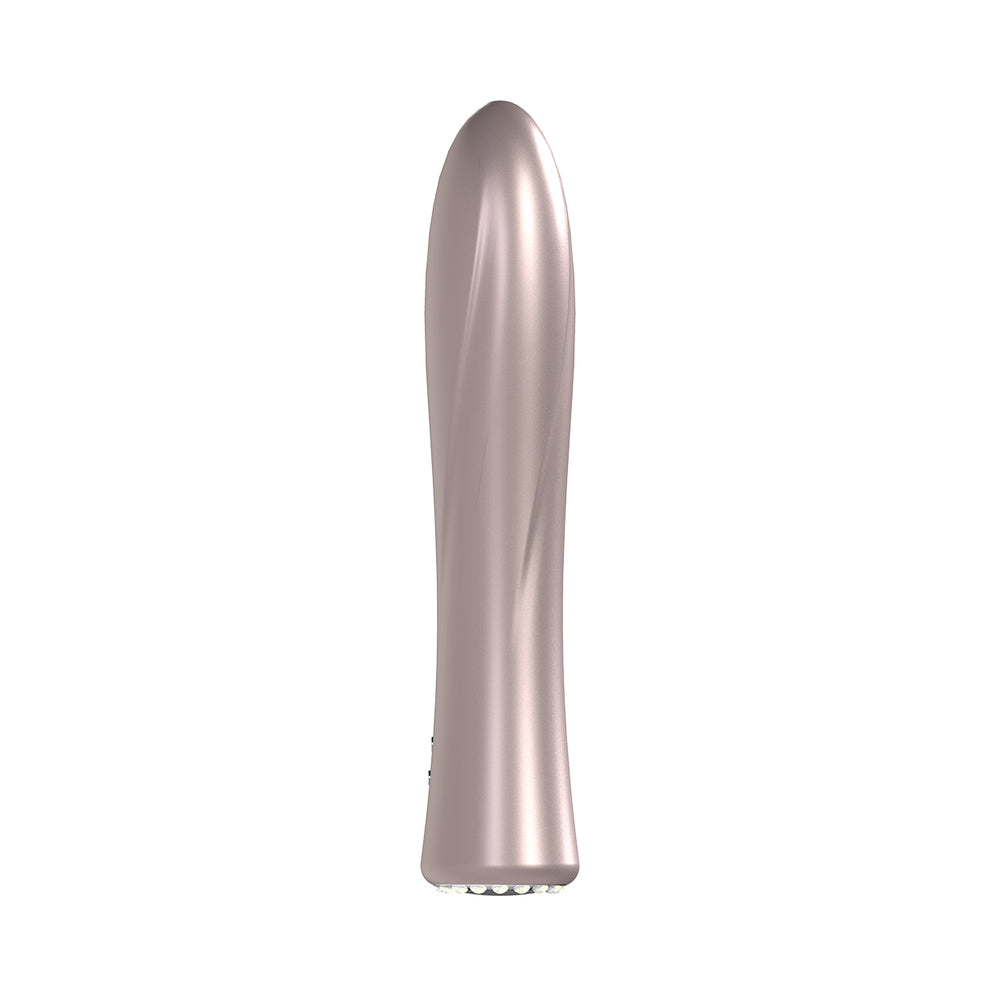 LOVELINE LA PERLA II RECHARGEABLE SILICONE VIBRATOR PINK