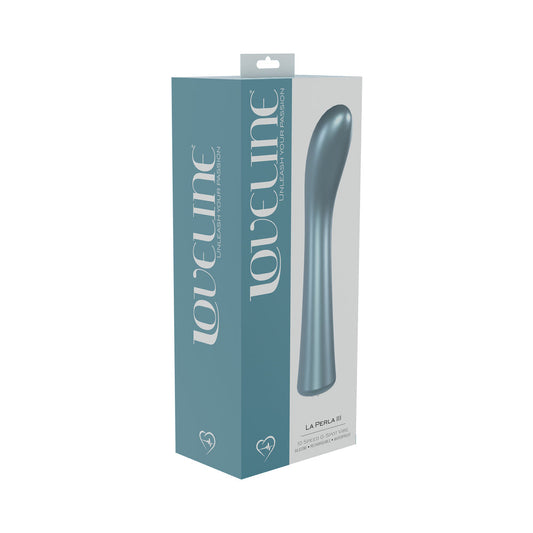 SHOTS - LOVELINE LA PERLA III VIBRADOR DE SILICONA RECARGABLE PARA EL PUNTO G