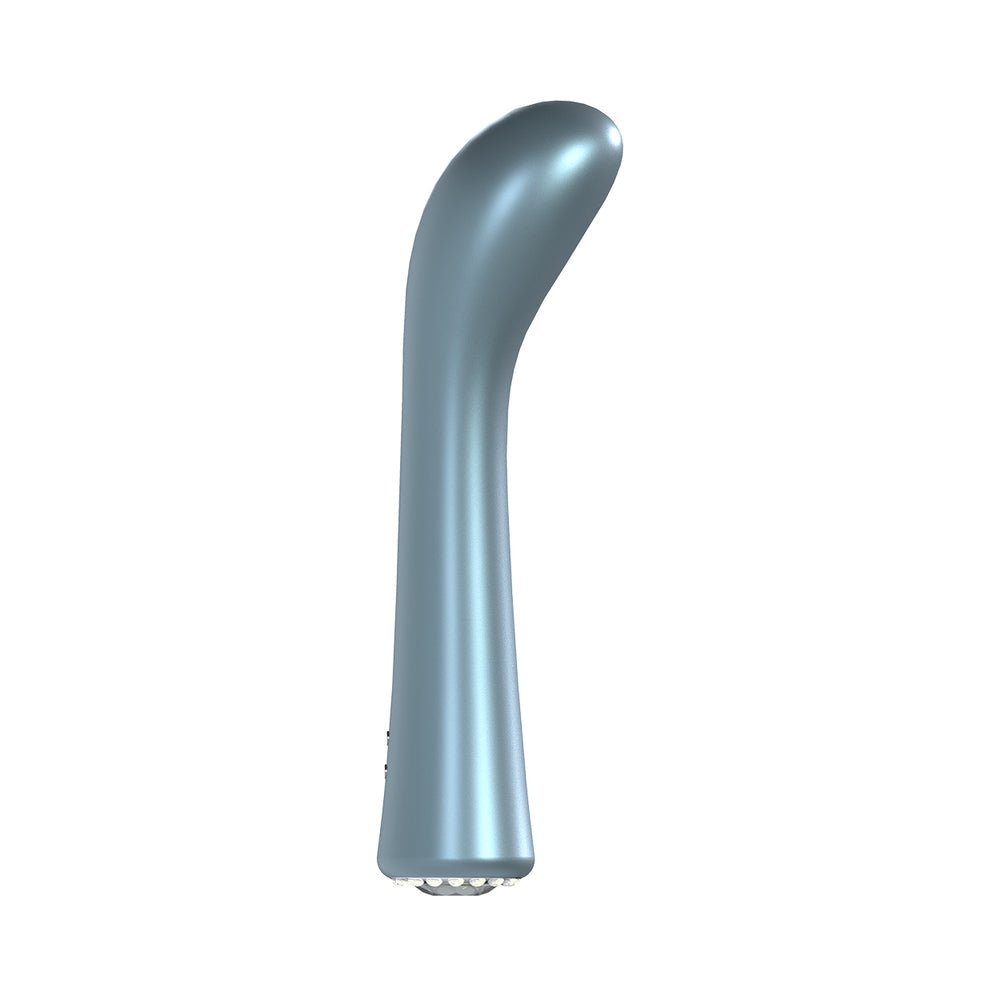 LOVELINE LA PERLA III RECHARGEABLE SILICONE G-SPOT VIBRATOR BLUE