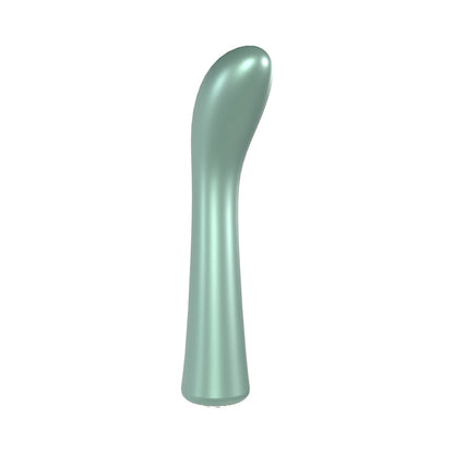LOVELINE LA PERLA III RECHARGEABLE SILICONE G-SPOT VIBRATOR GREEN