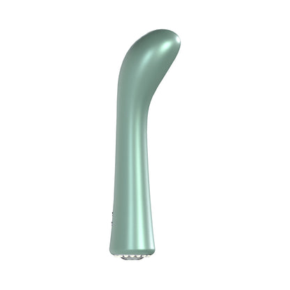 LOVELINE LA PERLA III RECHARGEABLE SILICONE G-SPOT VIBRATOR GREEN