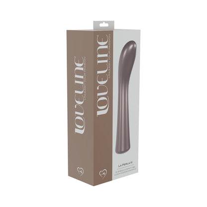 SHOTS - LOVELINE LA PERLA III RECHARGEABLE SILICONE G SPOT VIBRATOR