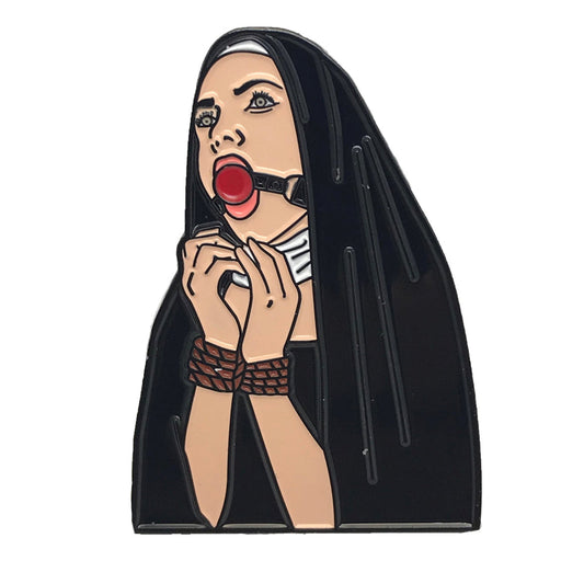 GEEKY & KINKY NUNSENSE ENAMEL PIN