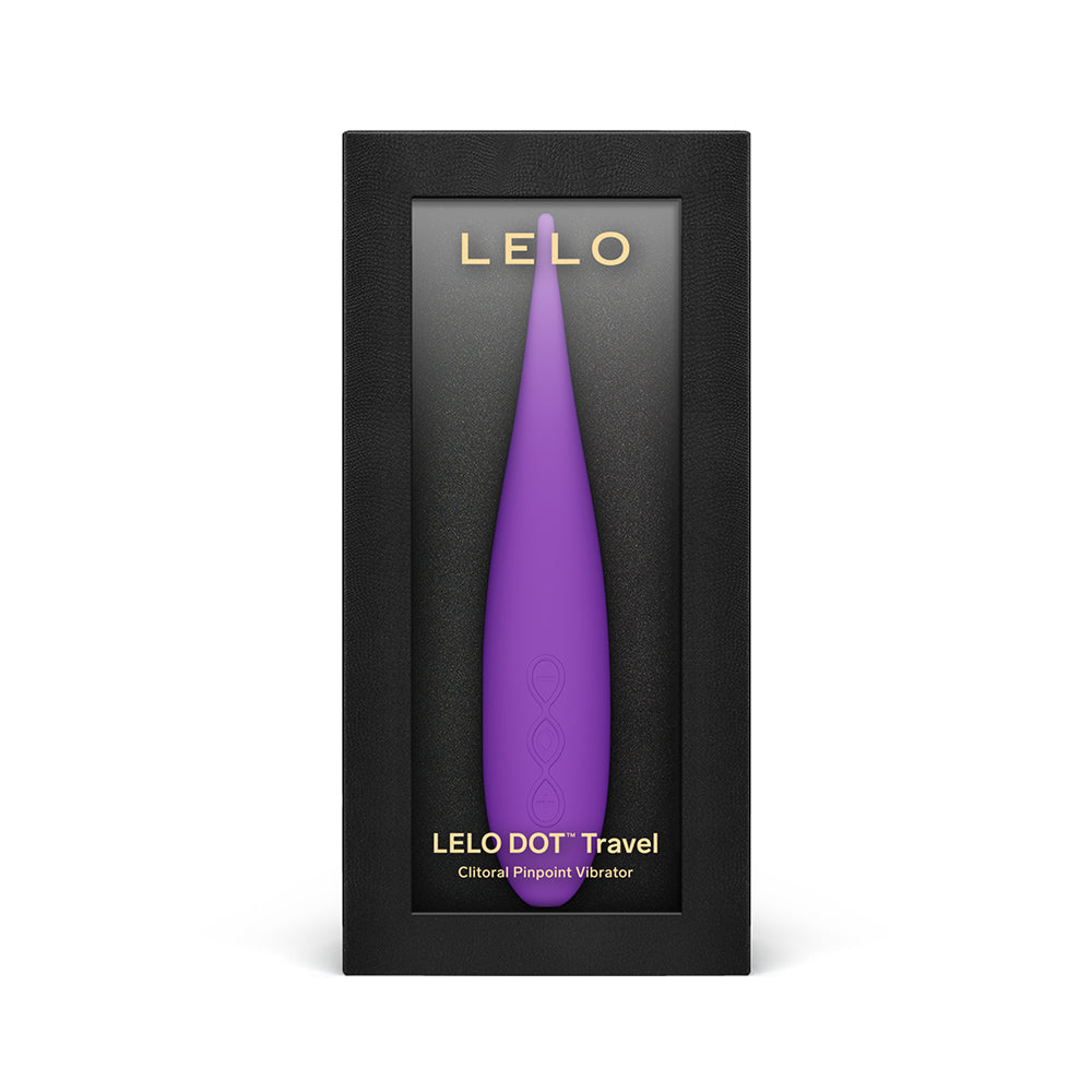 LELO DOT TRAVEL CLITORAL PINPOINT VIBRATOR PURPLE