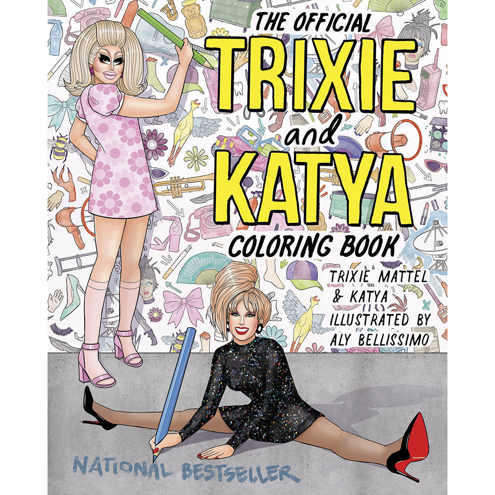 PENGUIN - THE OFFICIAL TRIXIE AND KATYA COLORING BOOK