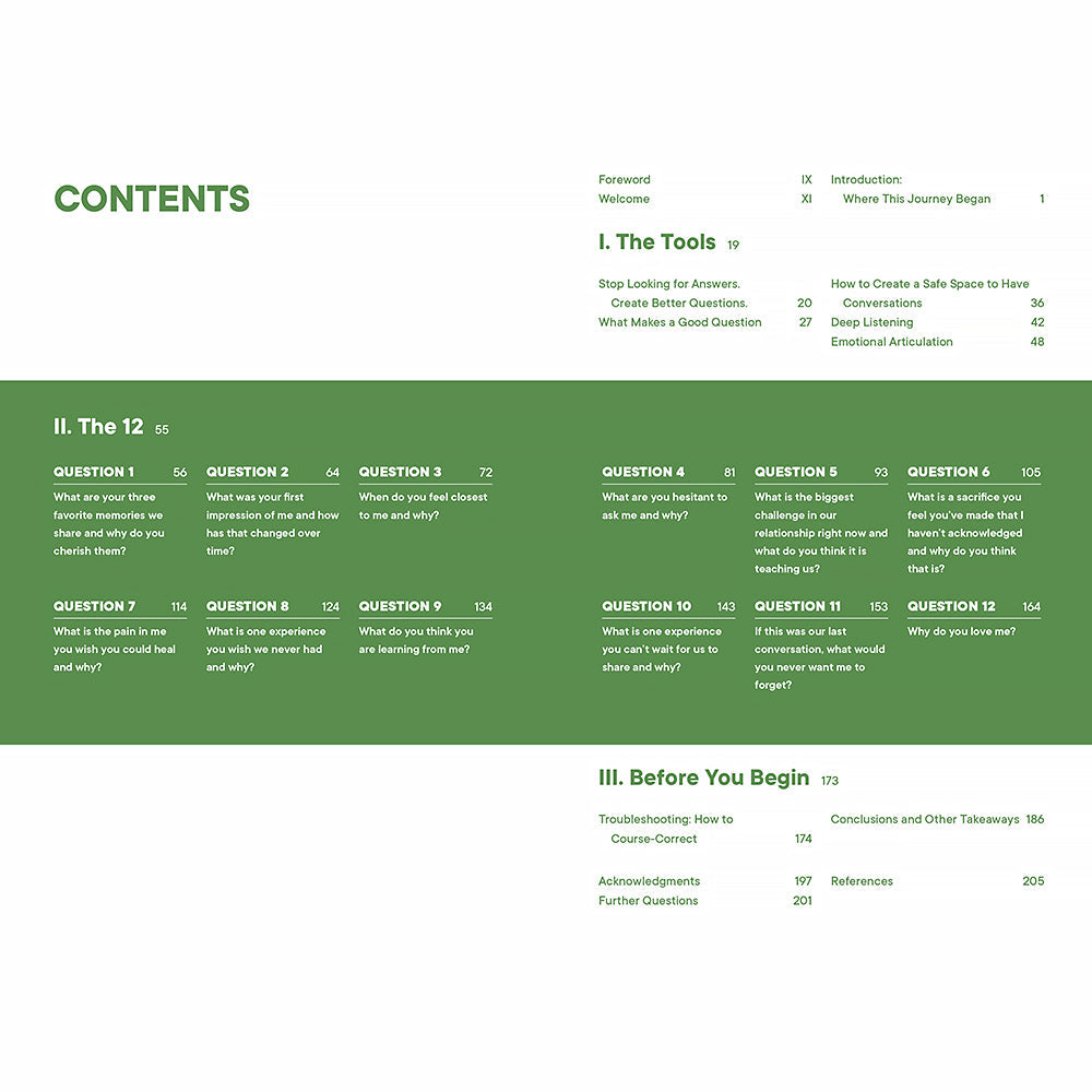 12 QUESTIONS FOR LOVE