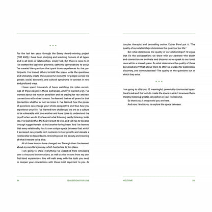 12 QUESTIONS FOR LOVE