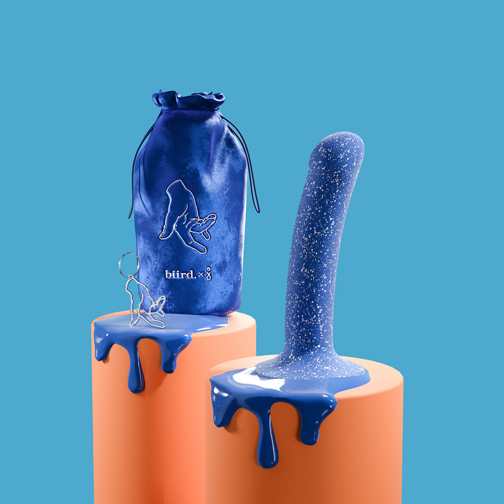 BIIRD - BAE 5.9 IN. SOFT SILICONE DILDO WITH SUCTION CUP BASE JOUISSANCE CLUB EDITION