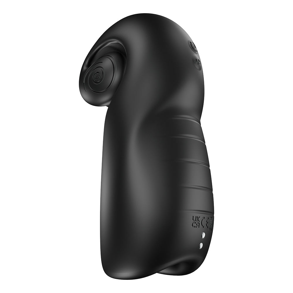 SNAIL VIBE - EVO FOR HIM MALE MASTURBATOR SLIDE NROLL BLACK