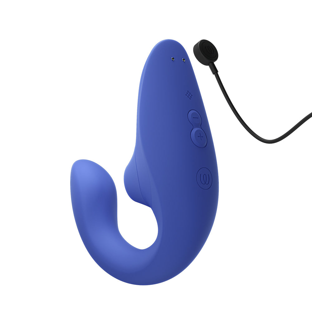 WOMANIZER - VIBRADOR RABBIT MEZCLADOR ESTIMULADOR AZUL VIVO