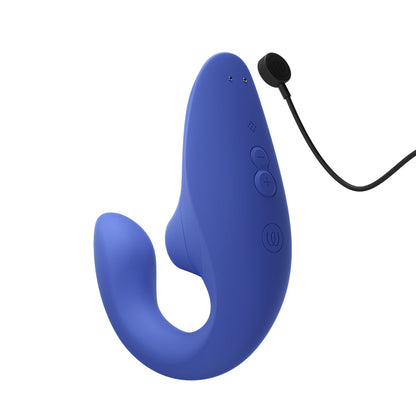 WOMANIZER - VIBRADOR RABBIT MEZCLADOR ESTIMULADOR AZUL VIVO